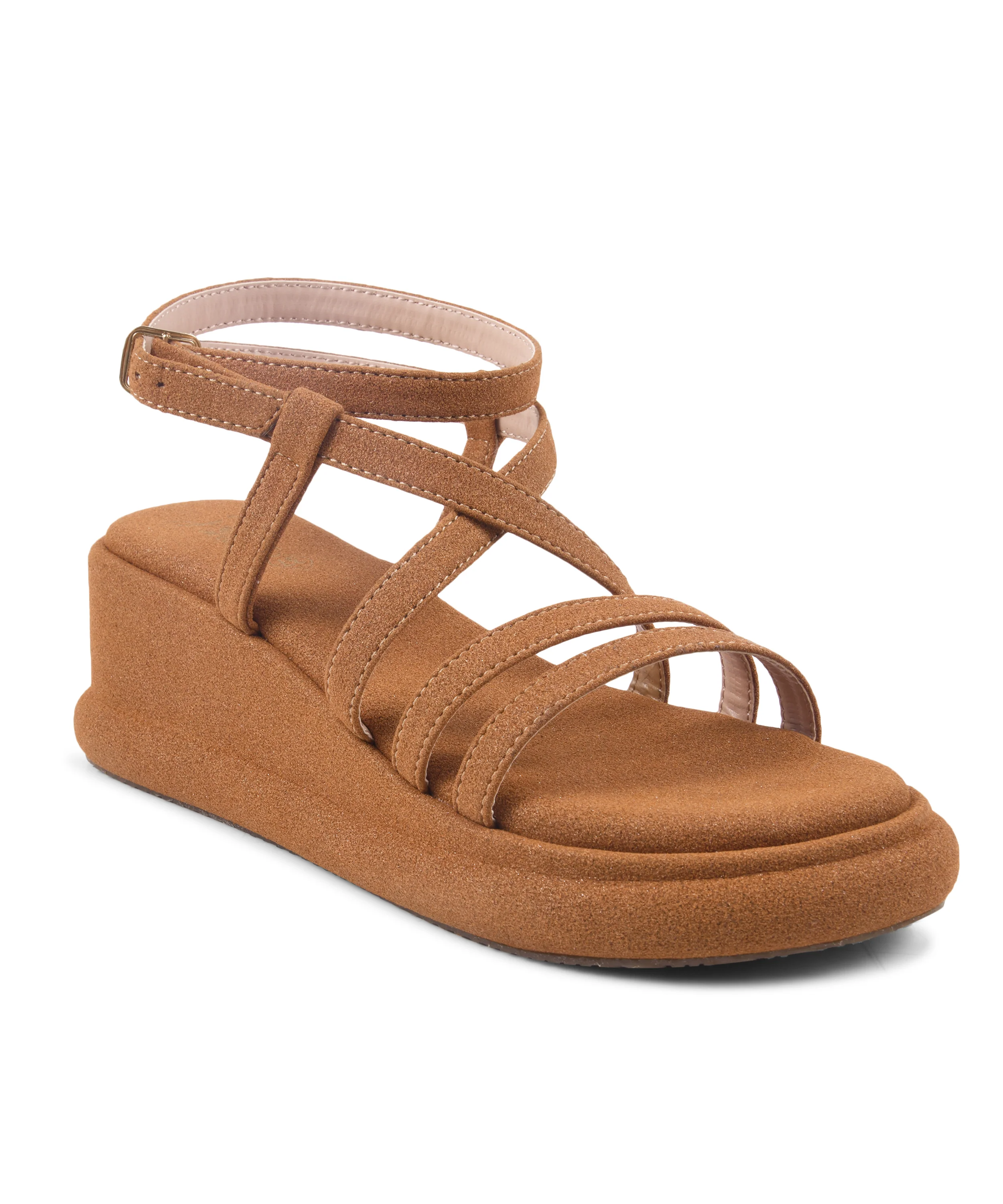 JM Looks Classic Comfort Platform Sandals - Image 18