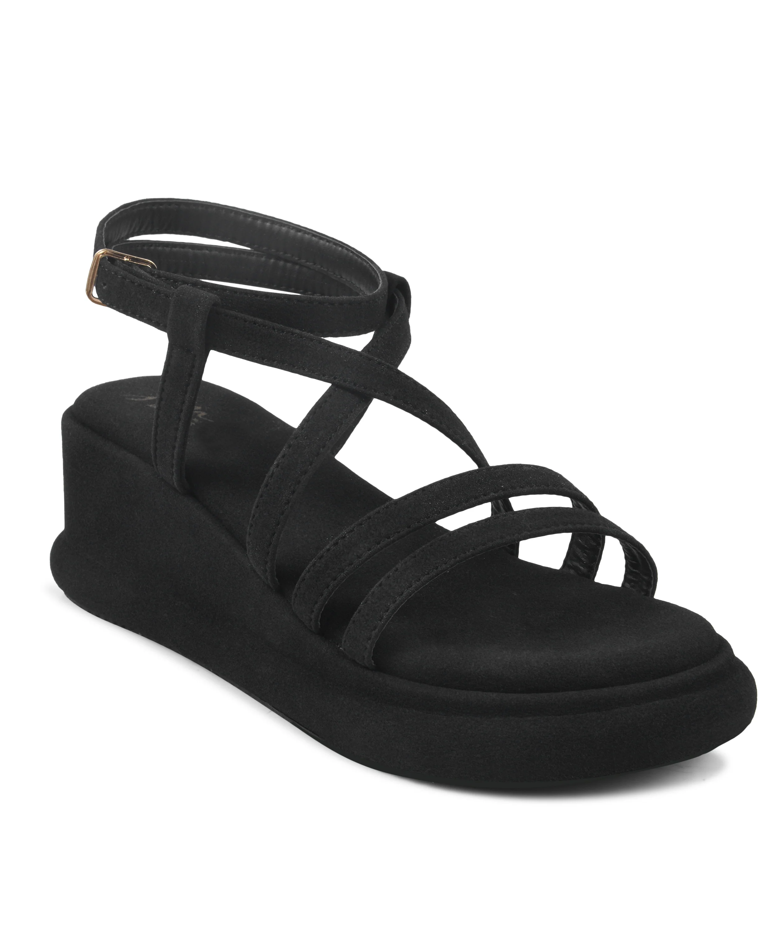 JM Looks Classic Comfort Platform Sandals - Image 8