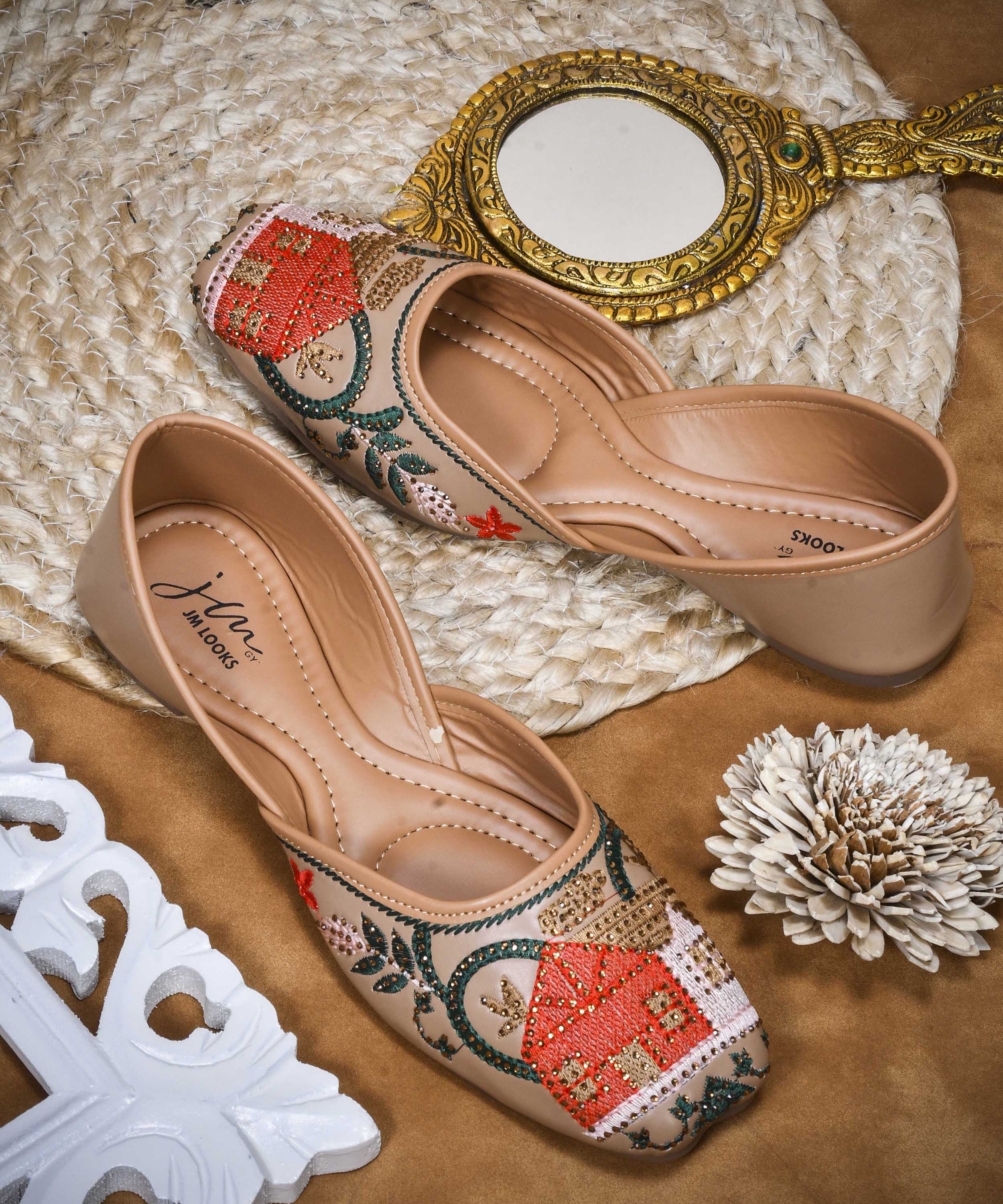 Classic Ethnic Jutti with Premium Craft Embellishments - Image 11