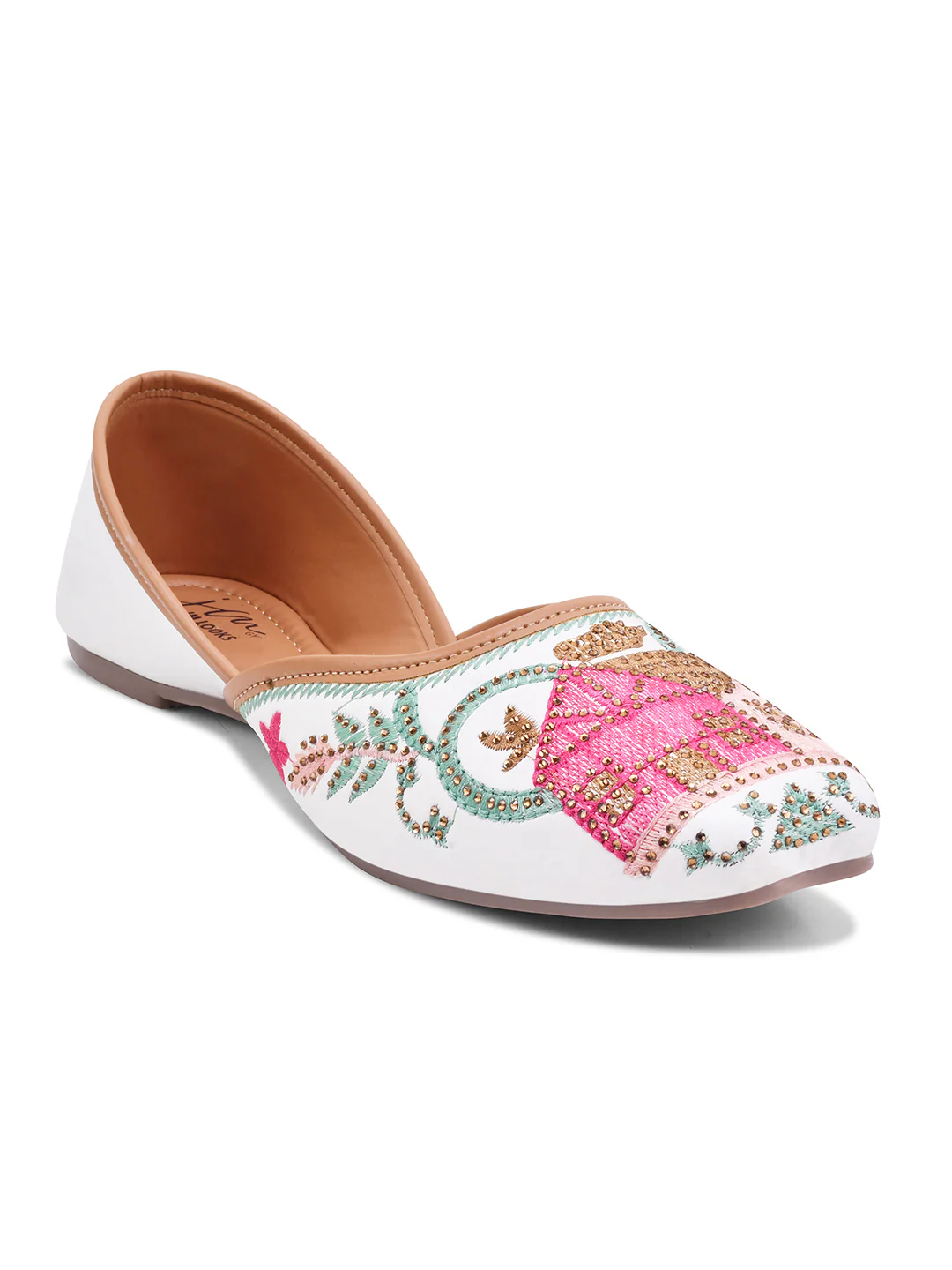 Classic Ethnic Jutti with Premium Craft Embellishments - Image 18
