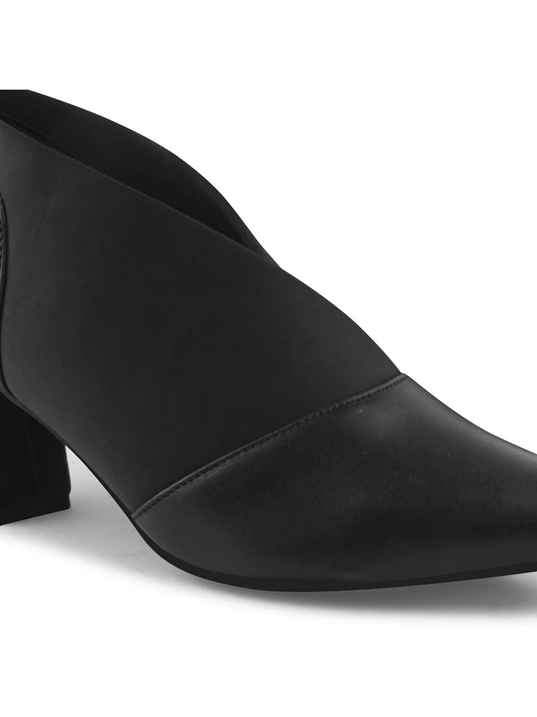 Jm Looks Women's Pointed Toe Block Heel Shoes - Image 8