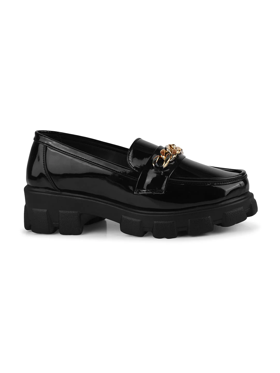 Closed Back Platform Loafers - Image 11