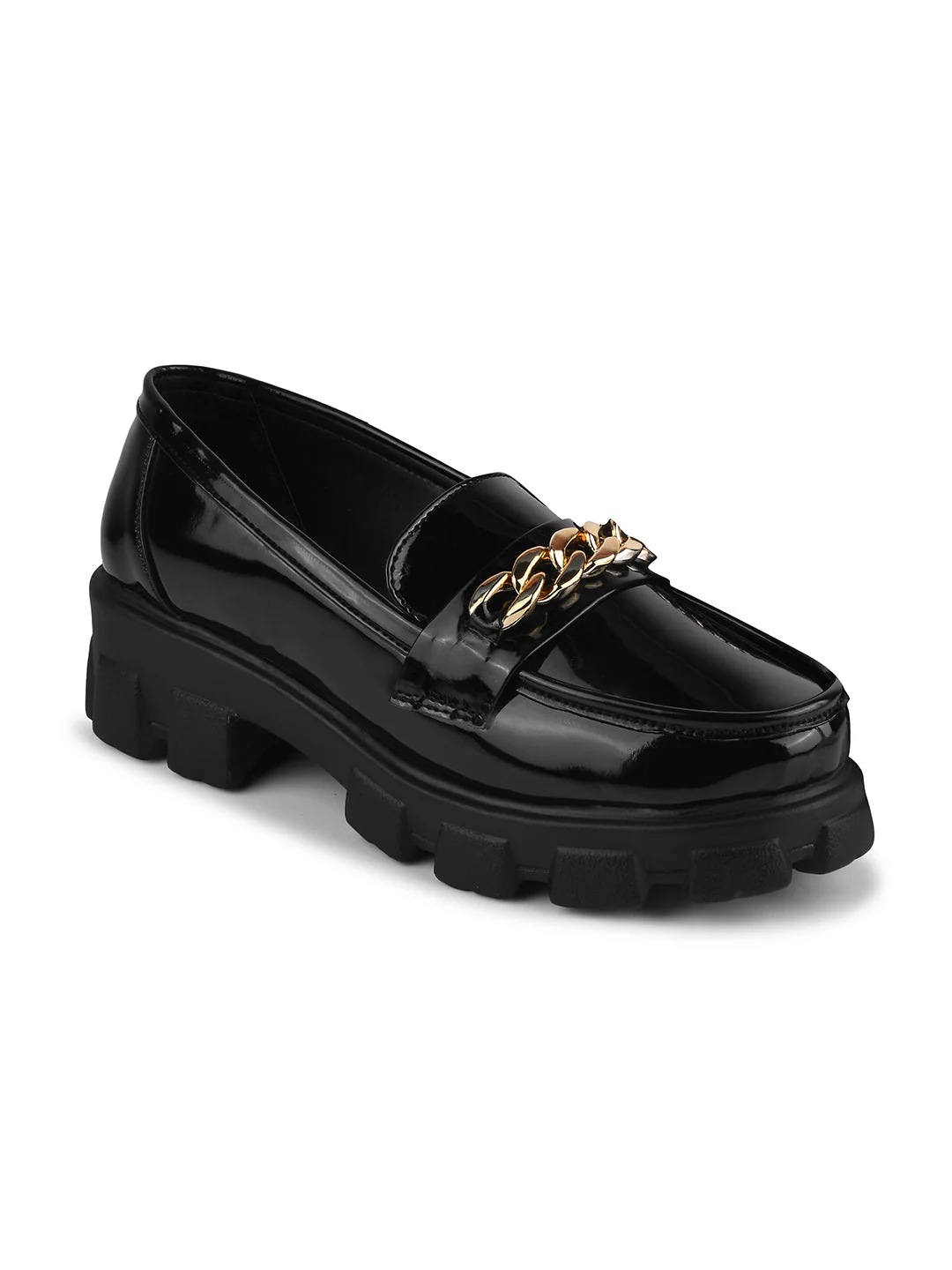 Closed Back Platform Loafers - Image 12