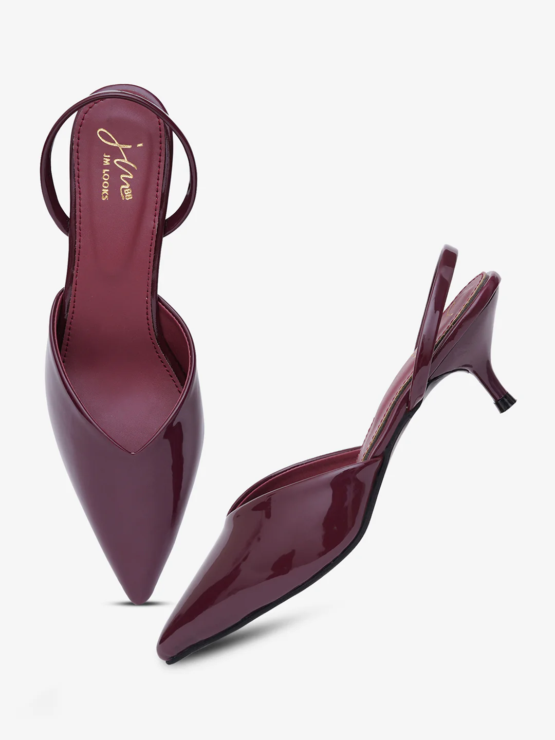Closed Front Slingback Flats with Comfort Fit Design - Image 17