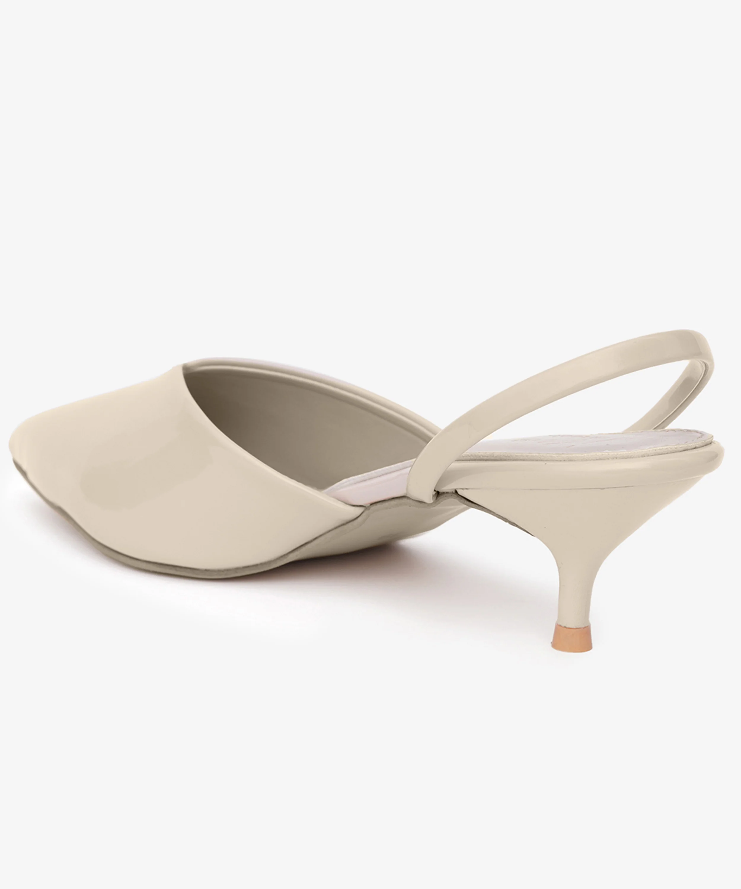 Closed Front Slingback Flats with Comfort Fit Design - Image 5