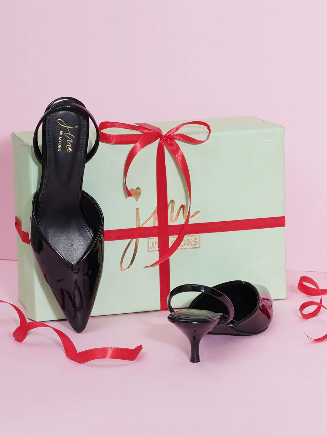Closed Front Slingback Flats with Comfort Fit Design - Image 7