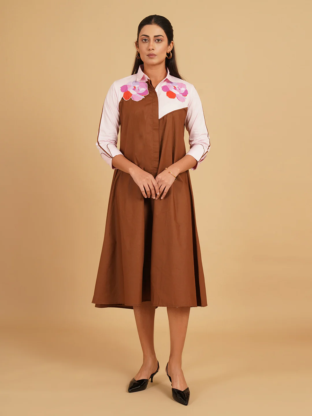 Closed Front Slingback Flats with Comfort Fit Design - Image 8