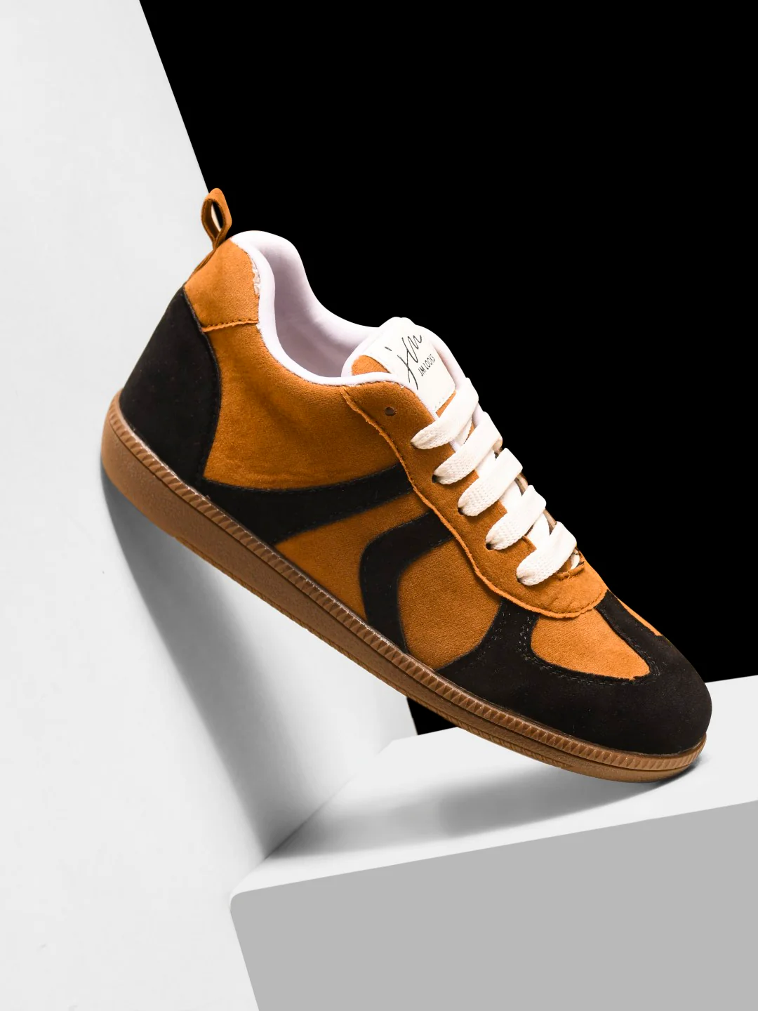 Colorblock Suede Trainer Sneaker - Image 12