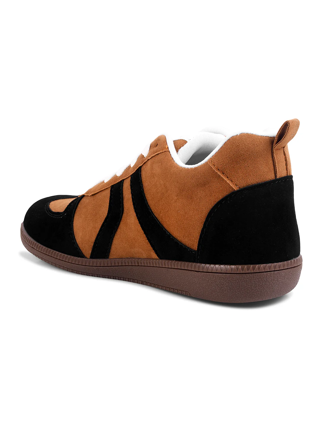 Colorblock Suede Trainer Sneaker - Image 14