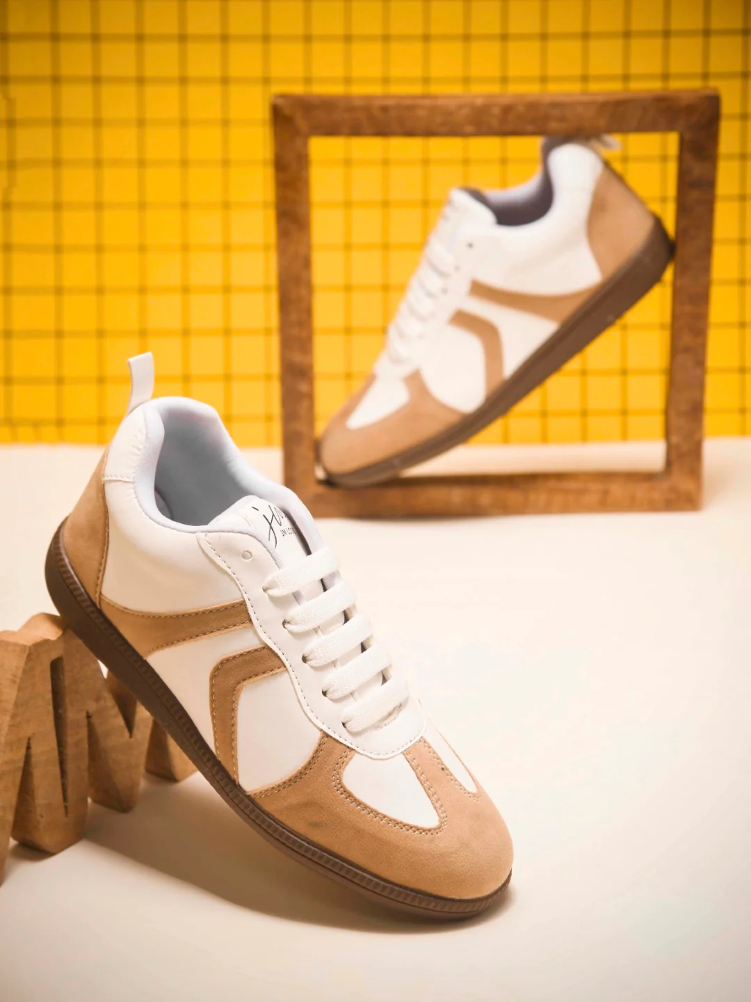 Colorblock Suede Trainer Sneaker - Image 16