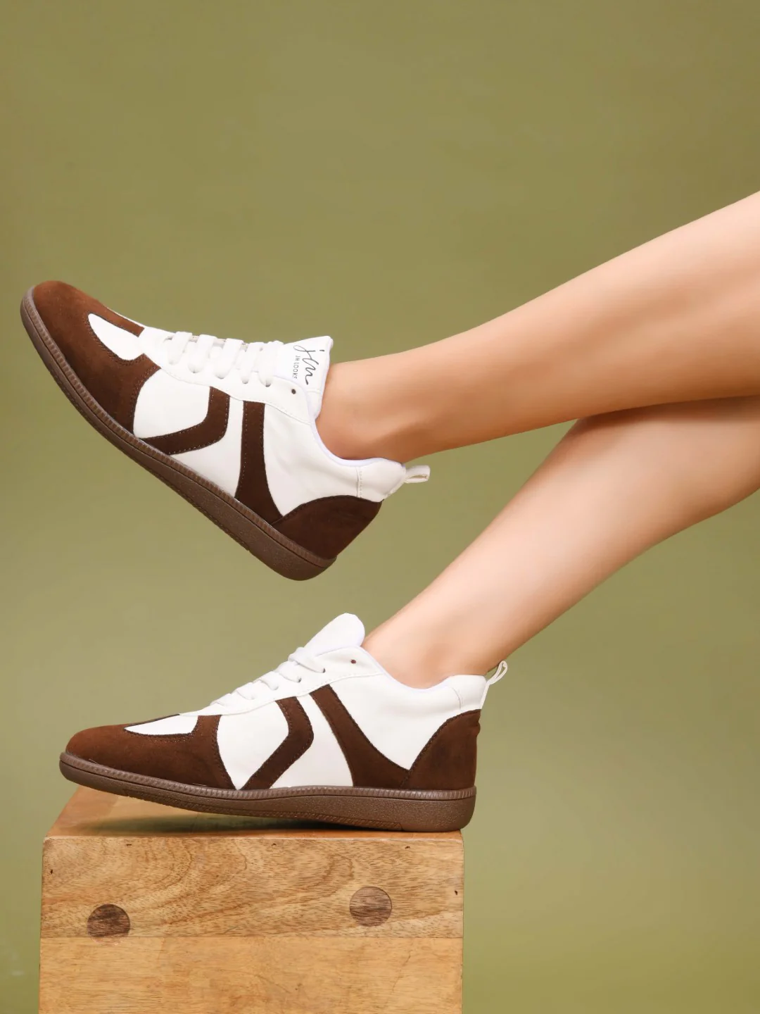 Colorblock Suede Trainer Sneaker - Image 22