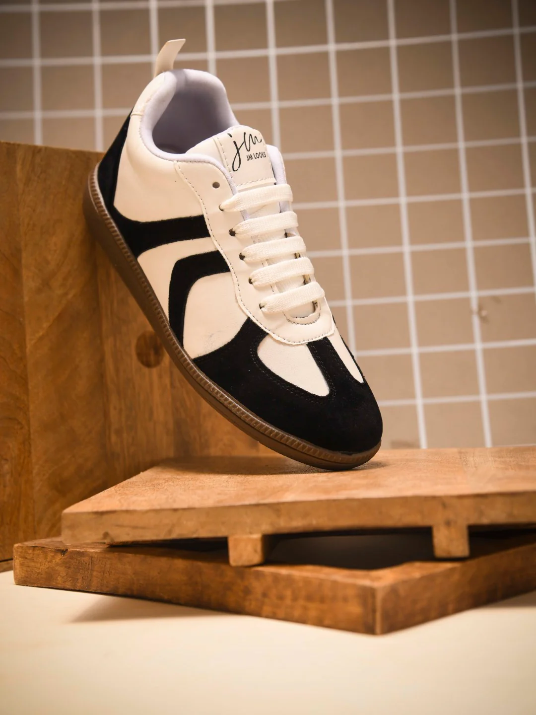Colorblock Suede Trainer Sneaker - Image 4