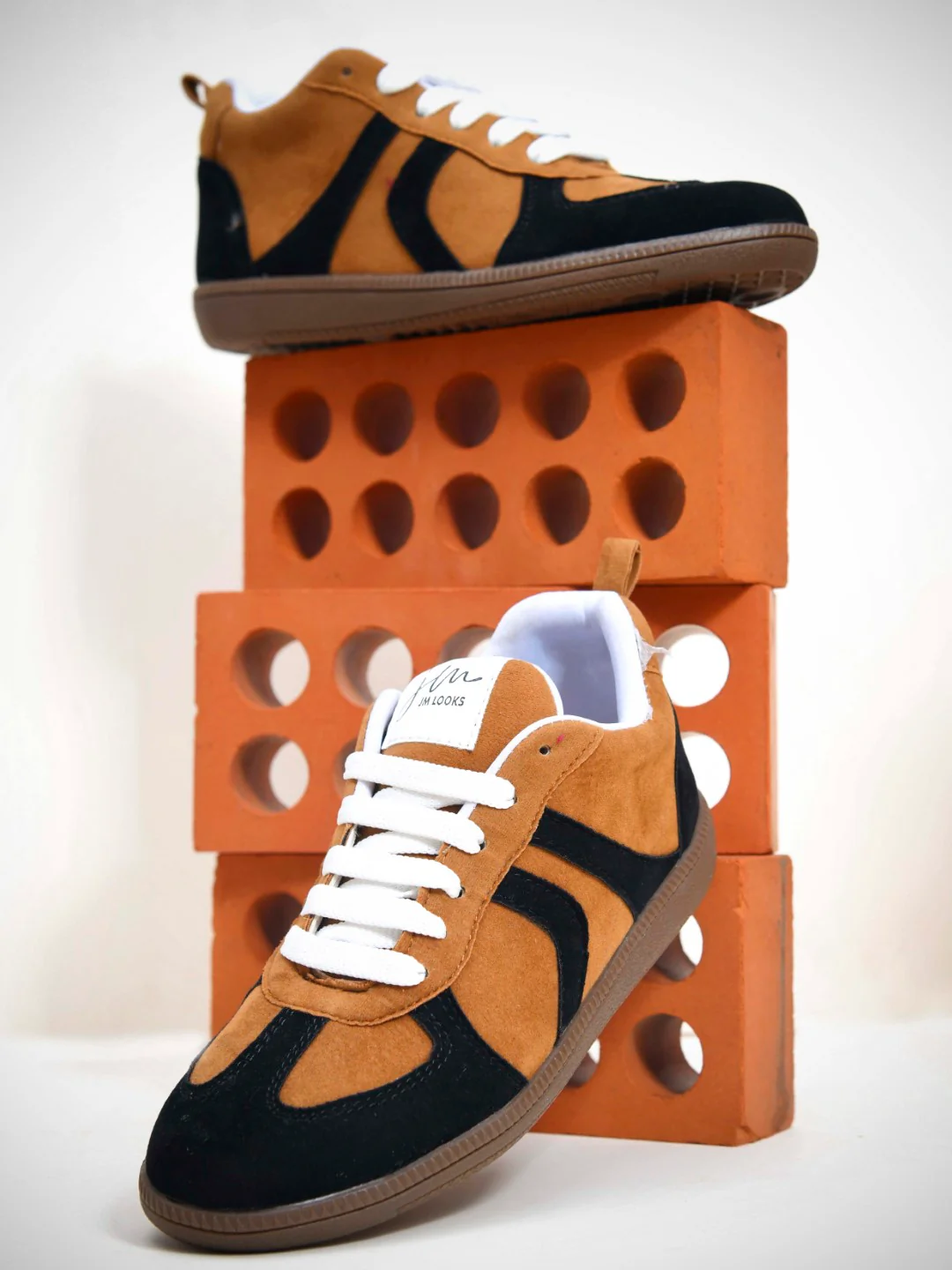 Colorblock Suede Trainer Sneaker - Image 9