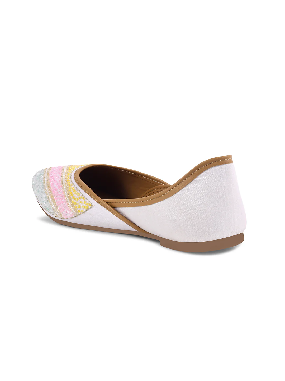 Colorful Jutti Flats with Cushioned Sole - Image 5
