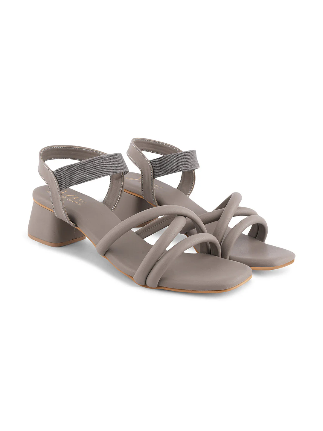 Jm Looks Women's Padded Ankle Strap Block Heel Sandals - Image 21