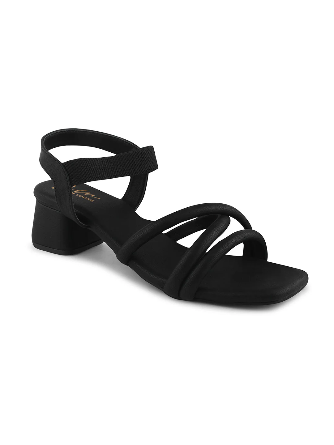 Jm Looks Women's Padded Ankle Strap Block Heel Sandals - Image 6