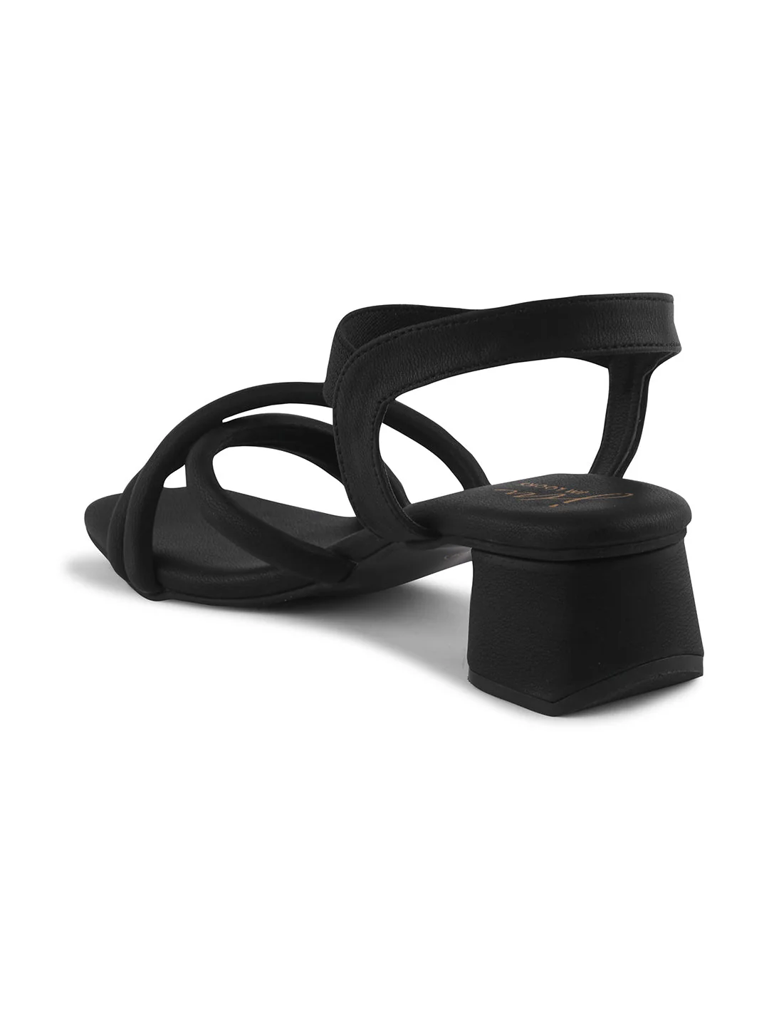 Jm Looks Women's Padded Ankle Strap Block Heel Sandals - Image 8