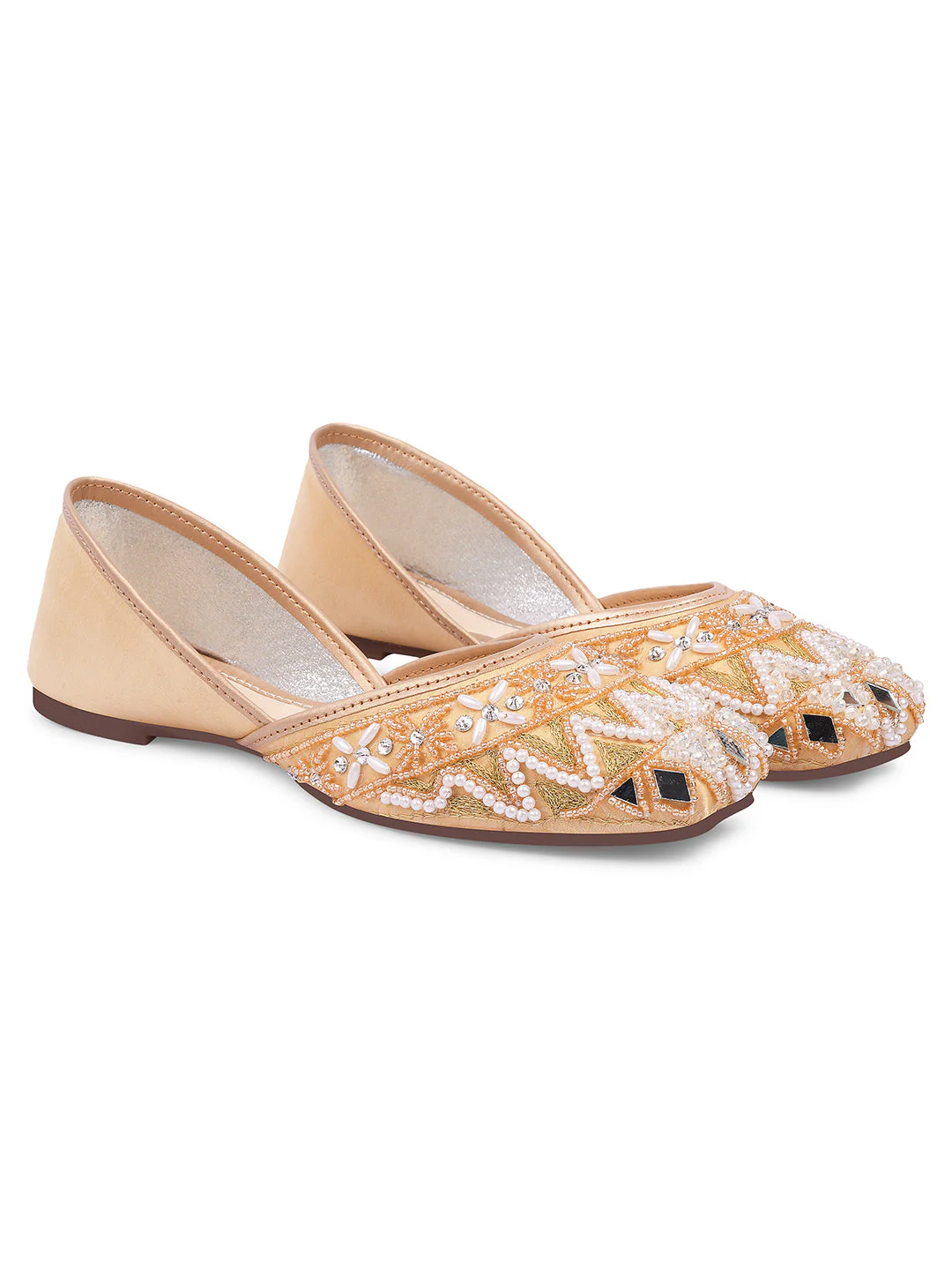 Jm Looks Embellished Traditional Juttis for Women - Image 6