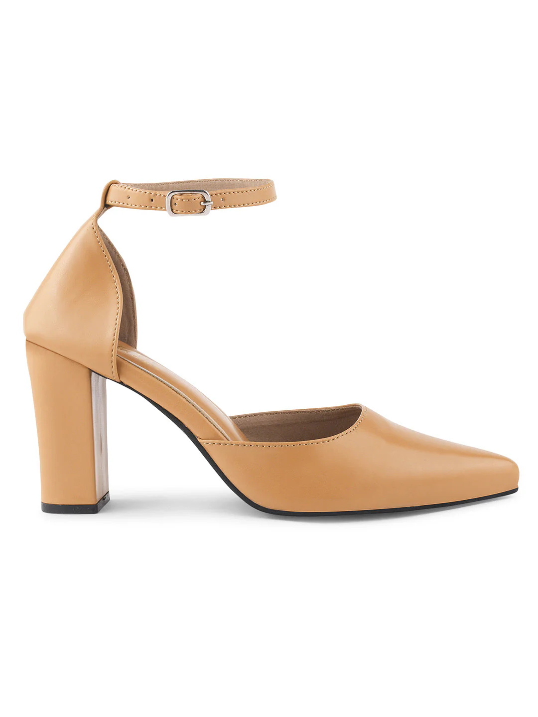 Jm Looks Women's Pointed Toe Block Heel Pumps - Image 14