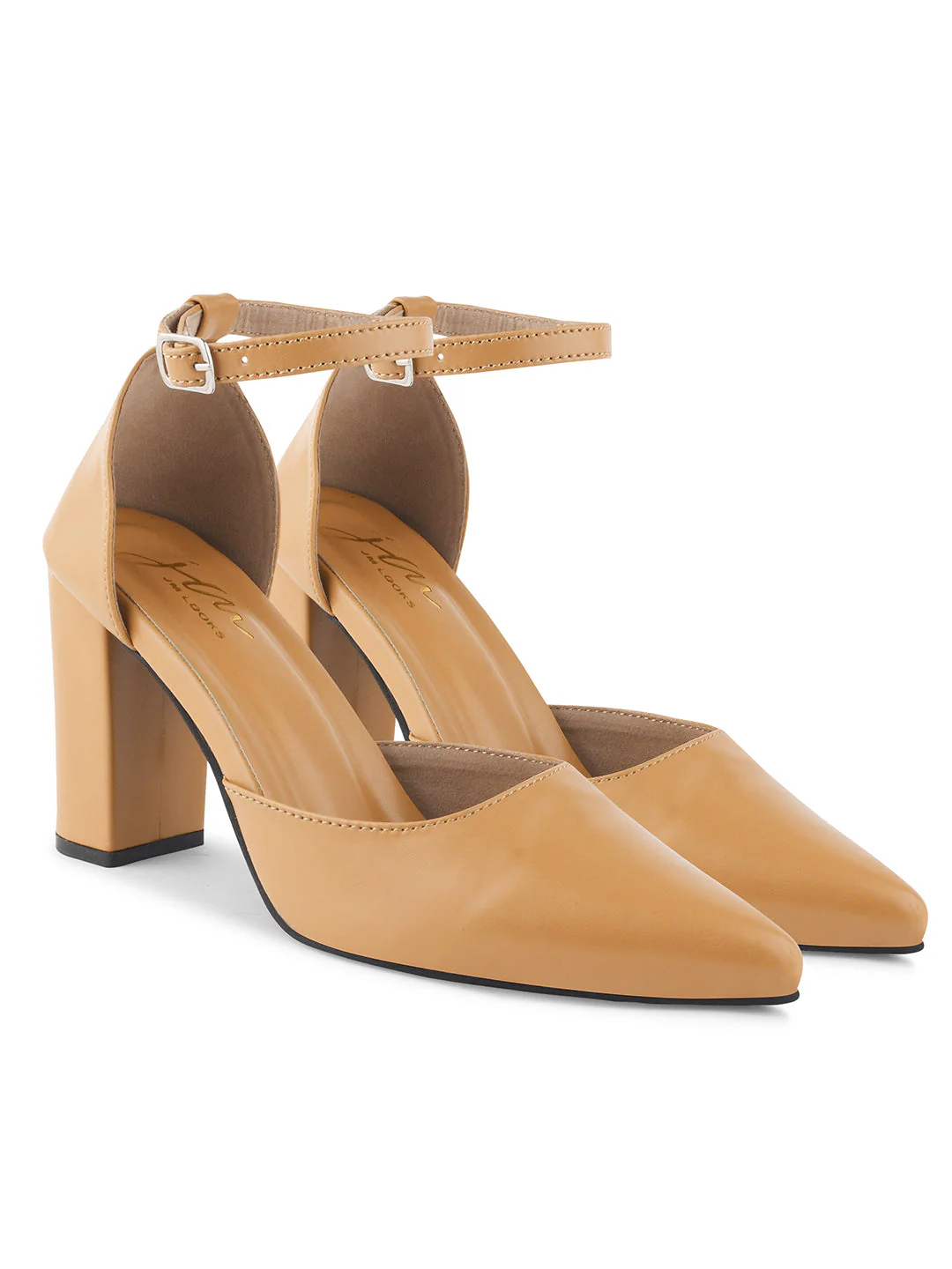 Jm Looks Women's Pointed Toe Block Heel Pumps - Image 15
