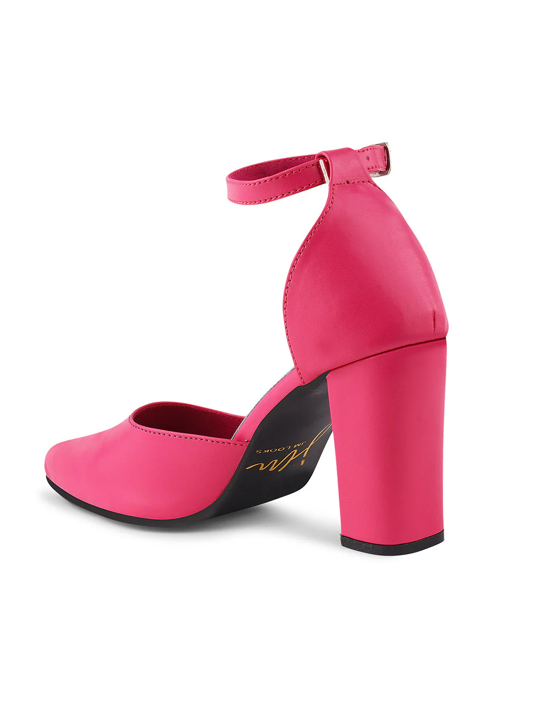 Jm Looks Women's Pointed Toe Block Heel Pumps - Image 23