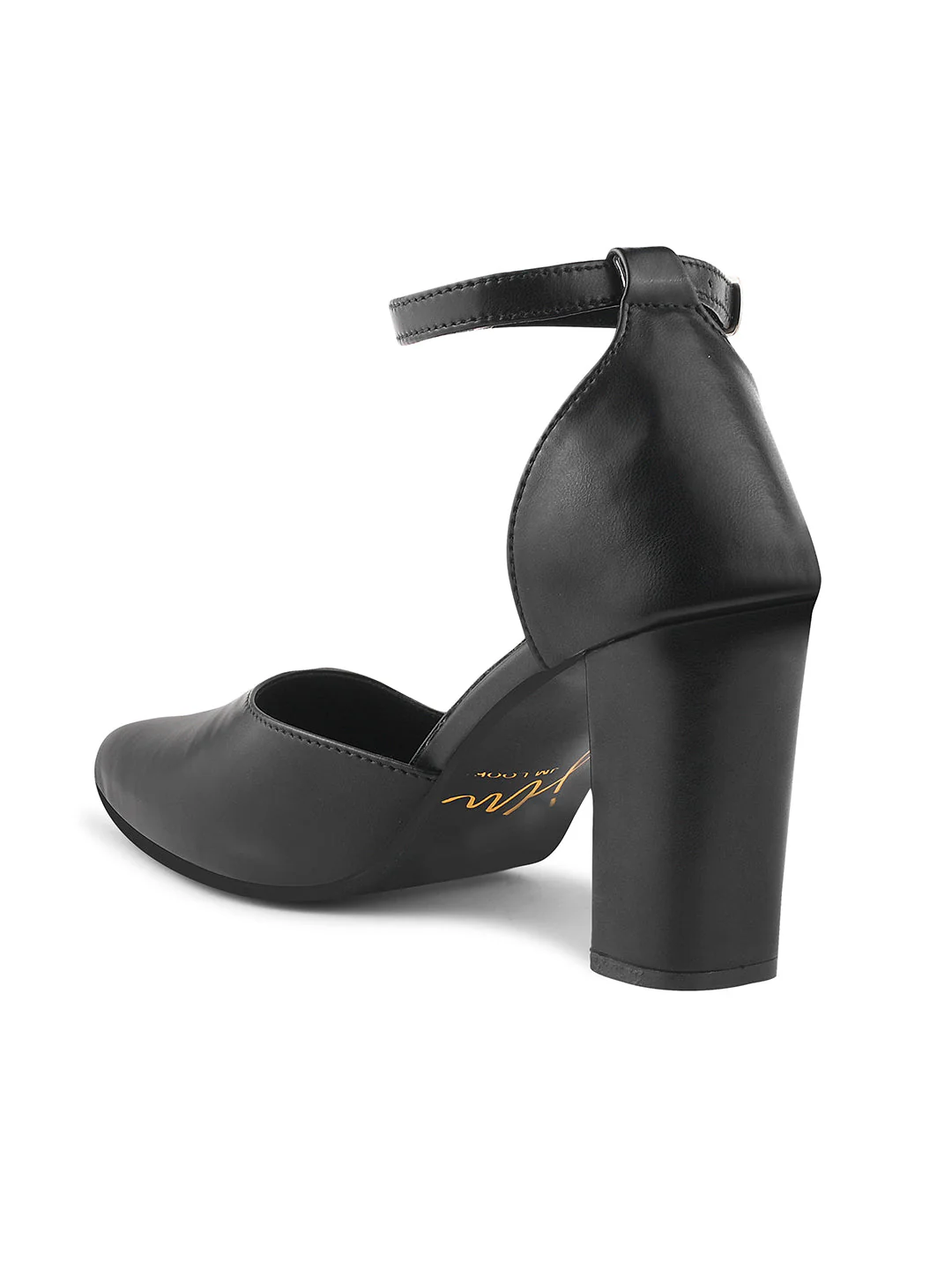 Jm Looks Women's Pointed Toe Block Heel Pumps - Image 7