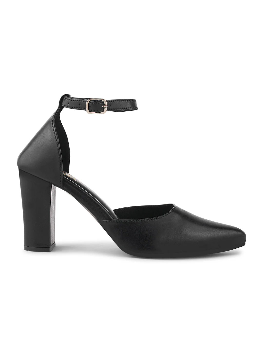 Jm Looks Women's Pointed Toe Block Heel Pumps - Image 9