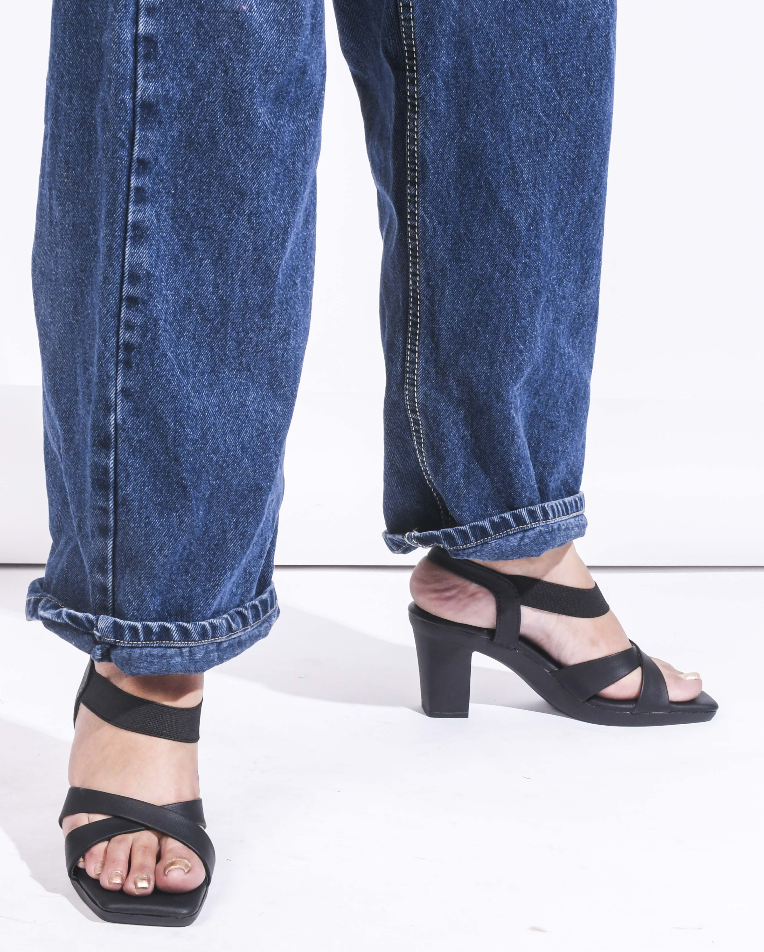 Jm Looks Women's Multi-Strap Sculpted Heel Sandals - Image 10