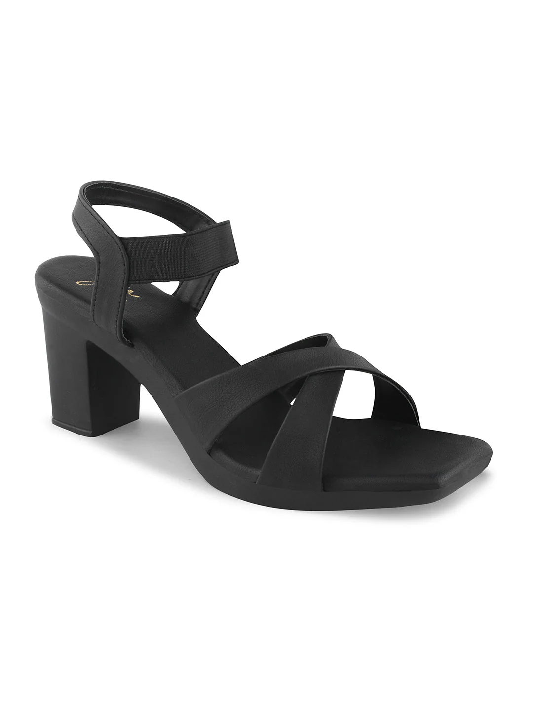 Jm Looks Women's Multi-Strap Sculpted Heel Sandals - Image 14