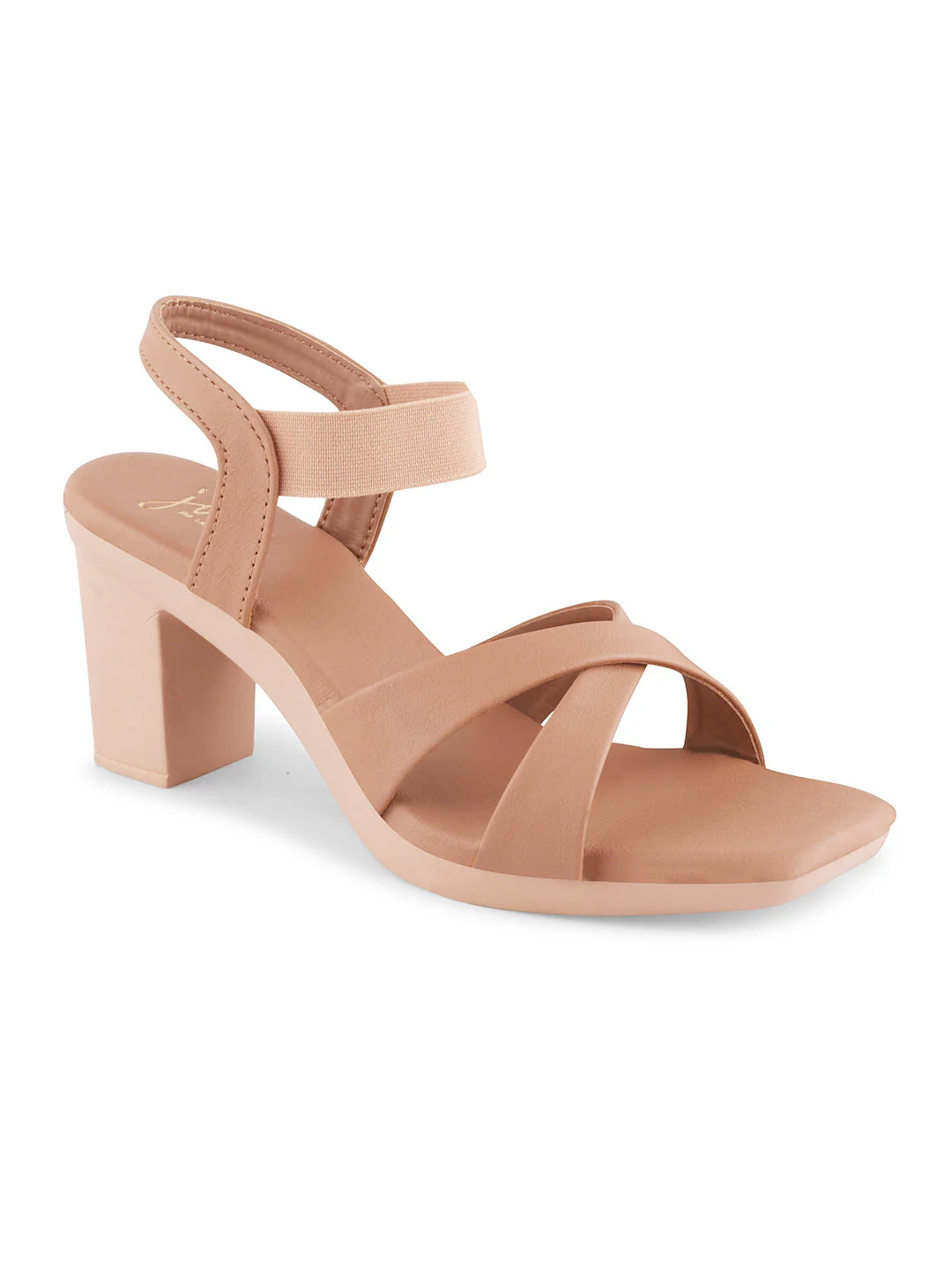 Jm Looks Women's Multi-Strap Sculpted Heel Sandals - Image 22