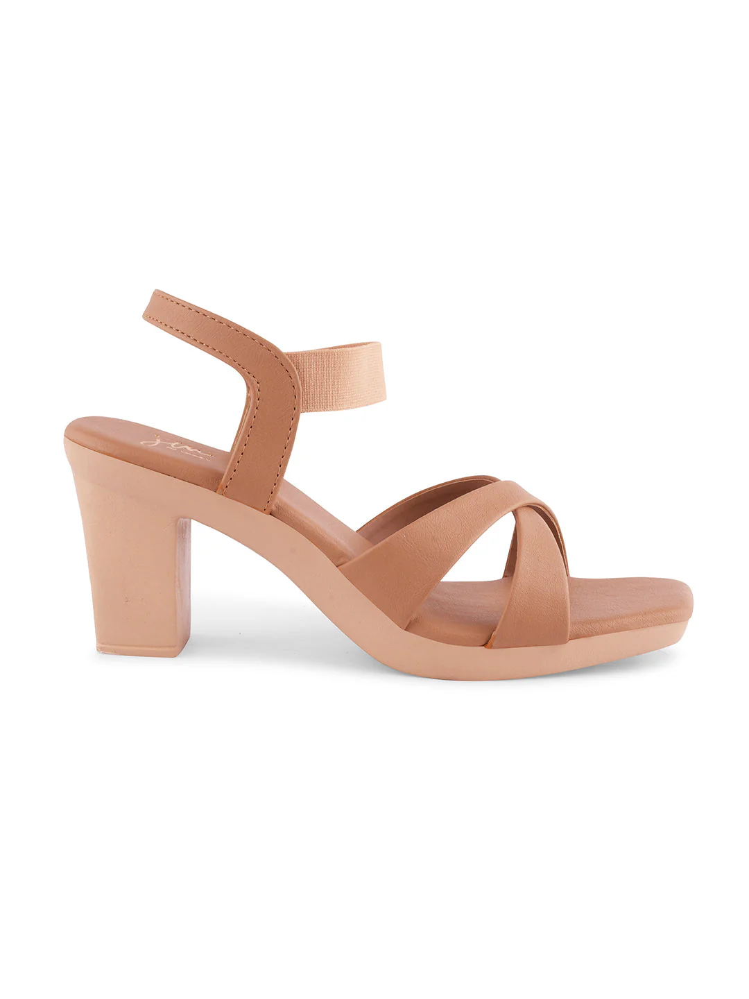 Jm Looks Women's Multi-Strap Sculpted Heel Sandals - Image 23