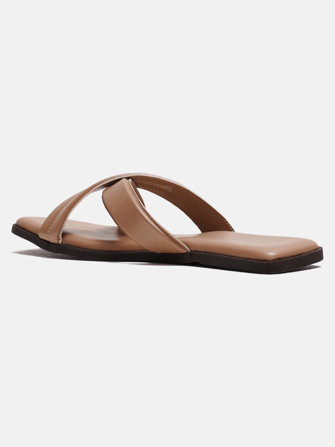 Cross Strap Flat Slides - Image 6