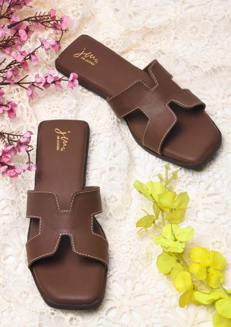 Jm Looks Women's Slip-On Flat Sandals - Image 7