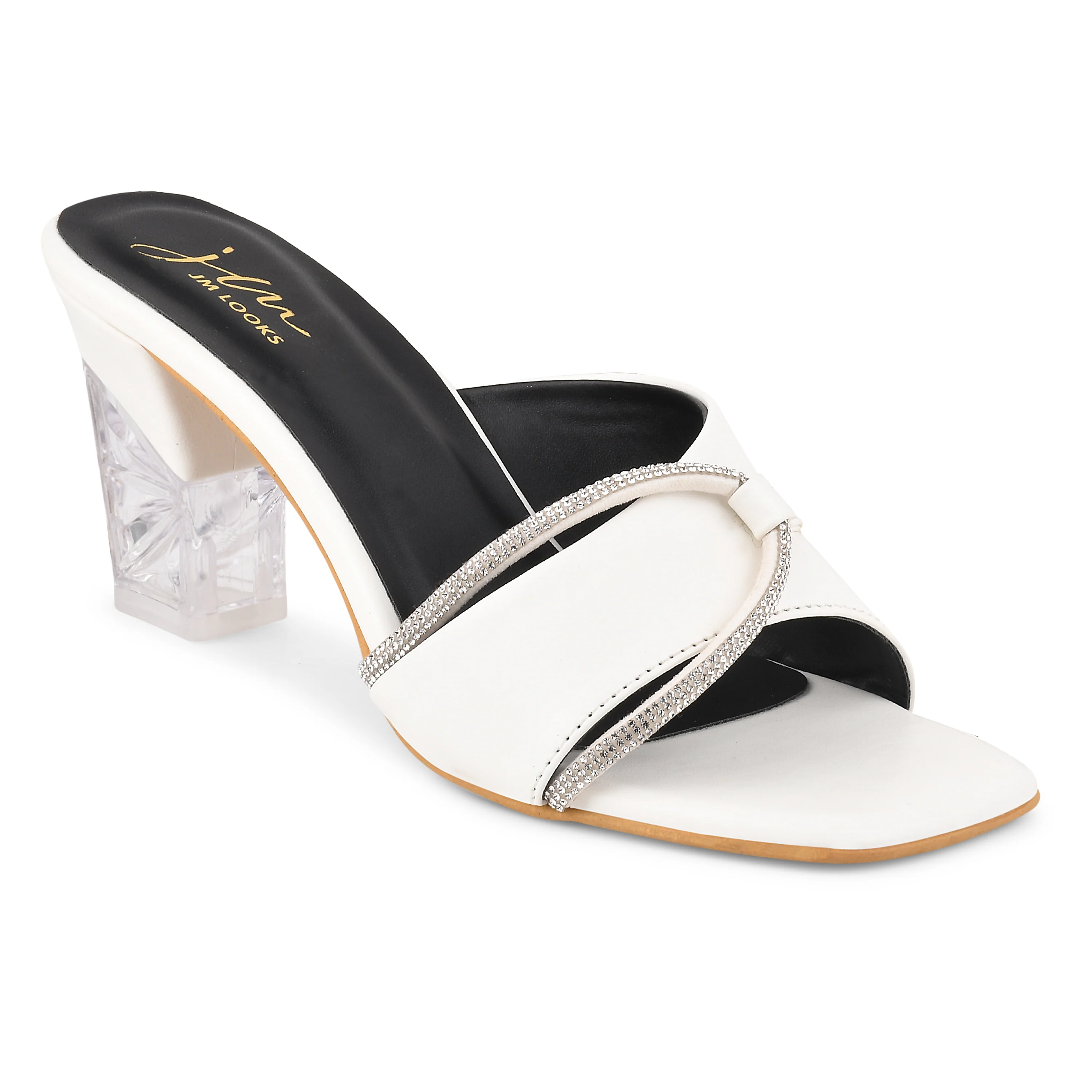 Crystal Block Heel - Image 10