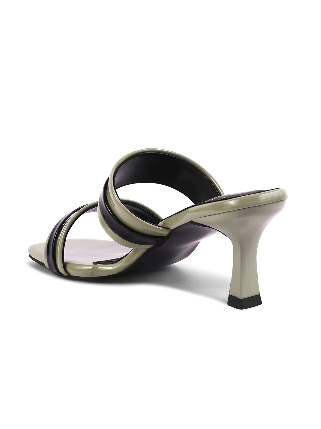 Jm Looks Buckle Strap Heel Mules for Women - Image 6