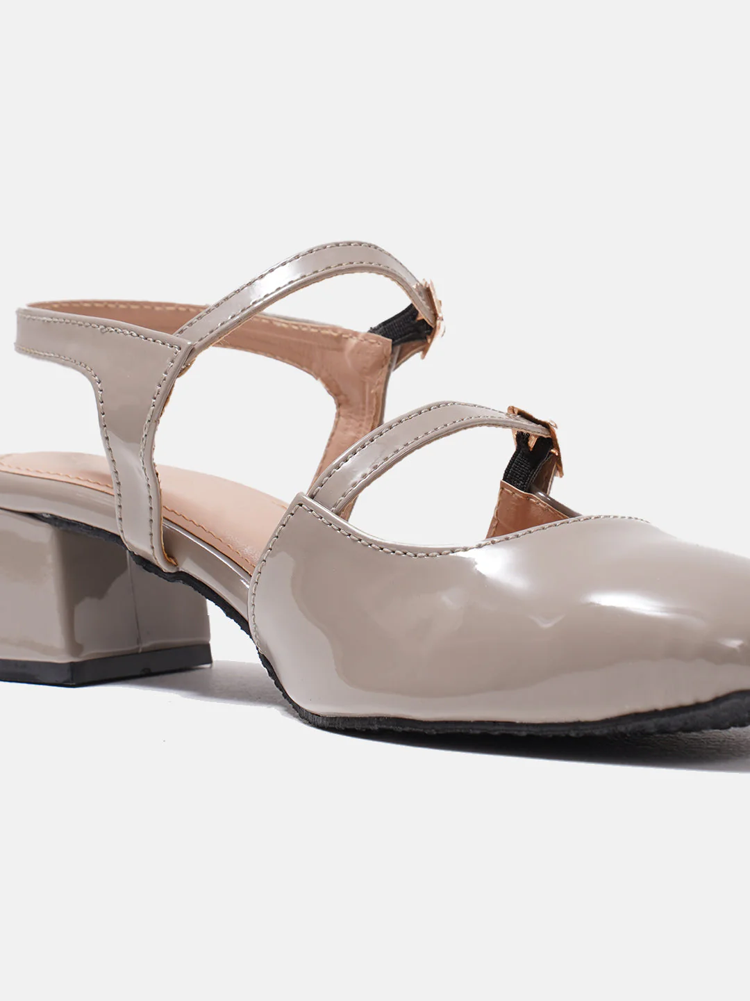Jm Looks Patent Mary Jane Block Heels - Image 27