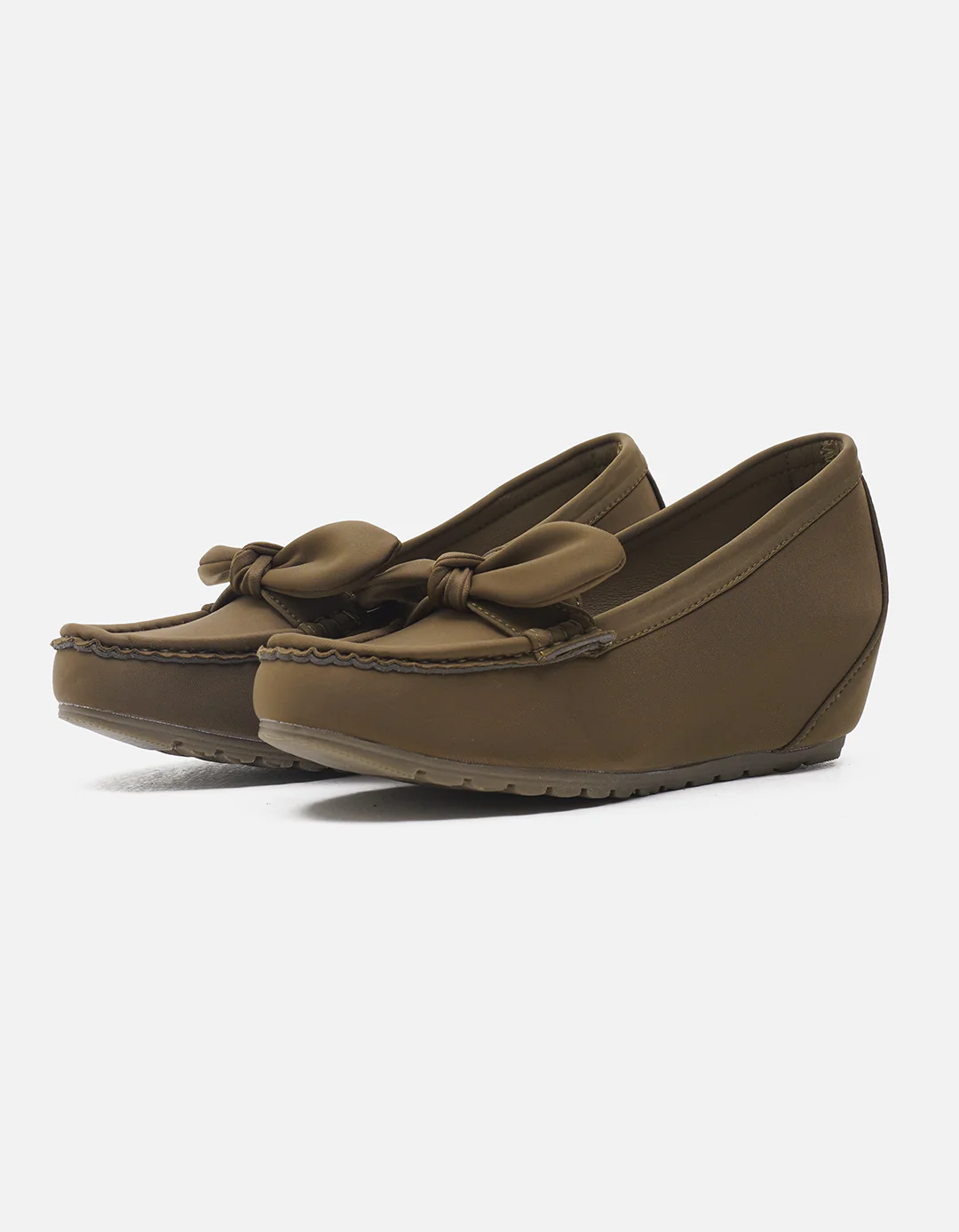 JM Looks Bow Detail Comfort Loafers - Image 4