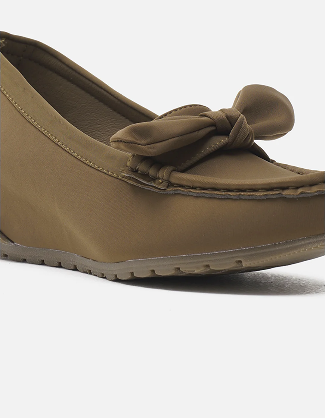 JM Looks Bow Detail Comfort Loafers - Image 6