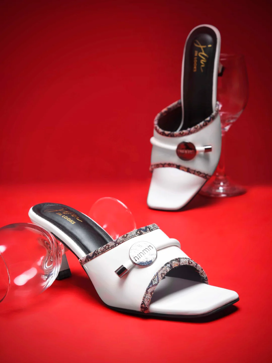 Elegant Open-Toe Kitten Heel - Image 13