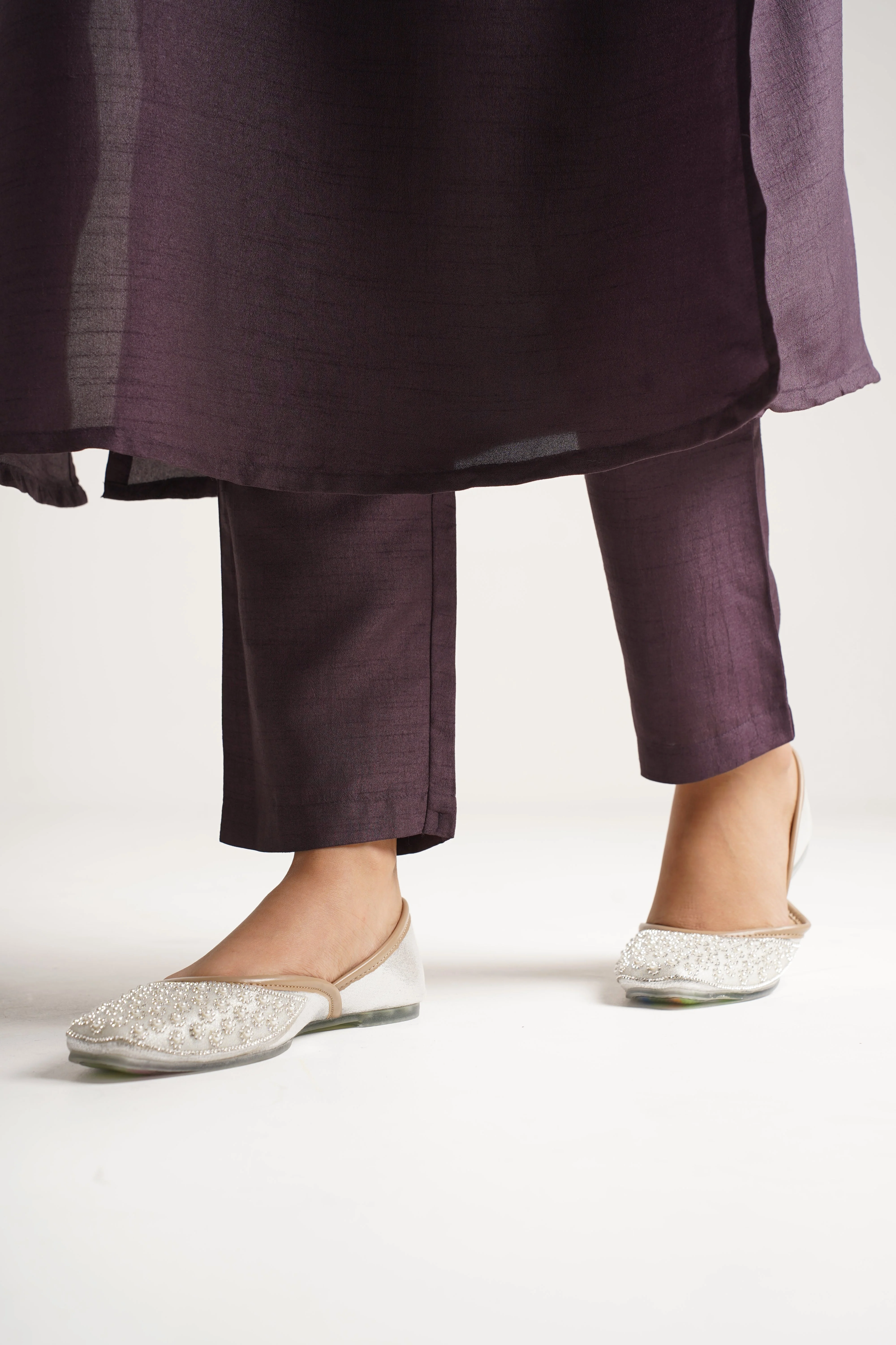 JM Looks Embellished Jutti Flats - Image 10
