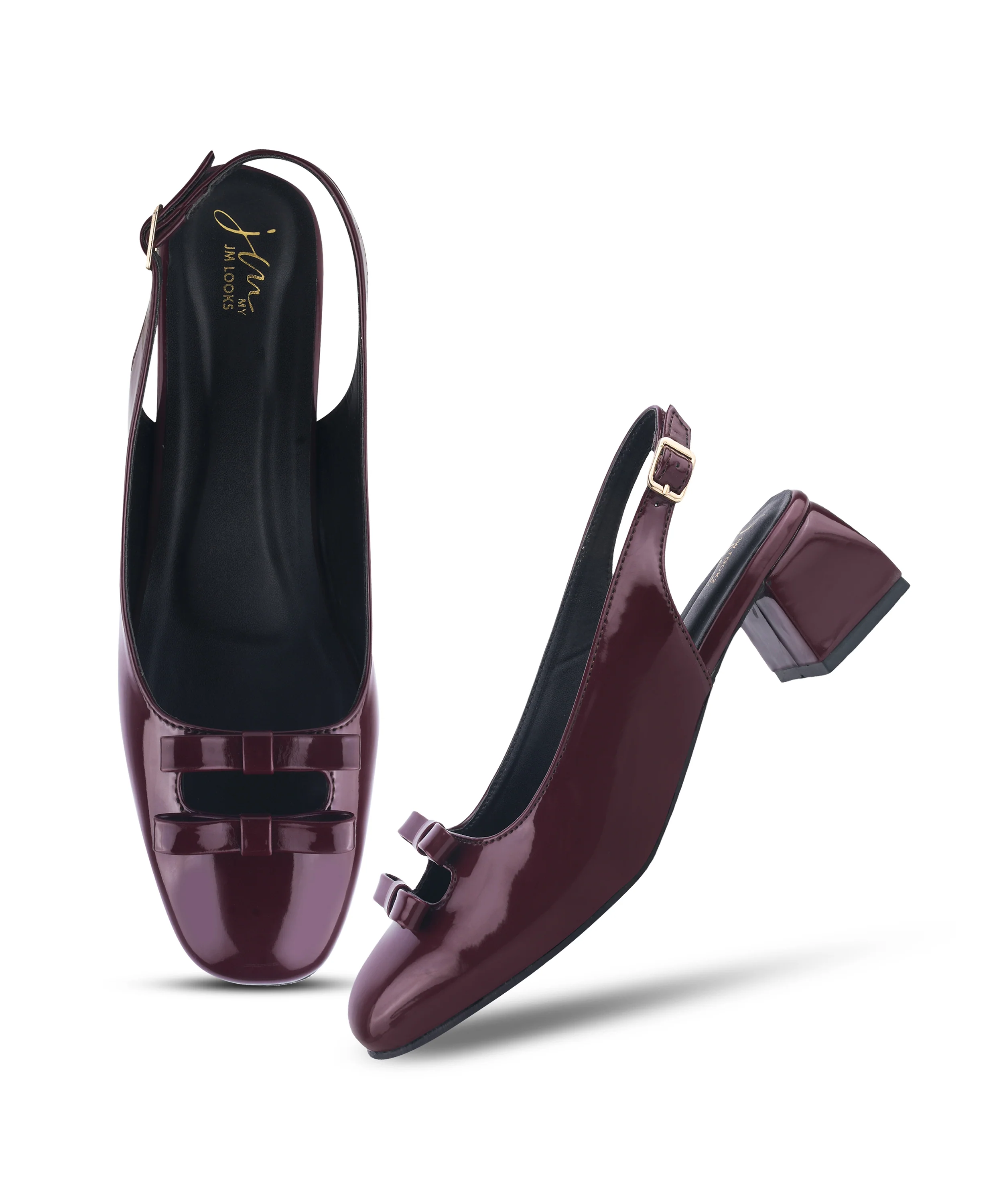 Elegant Slingback Heels with Bow Accent and Comfortable Fit - Image 18
