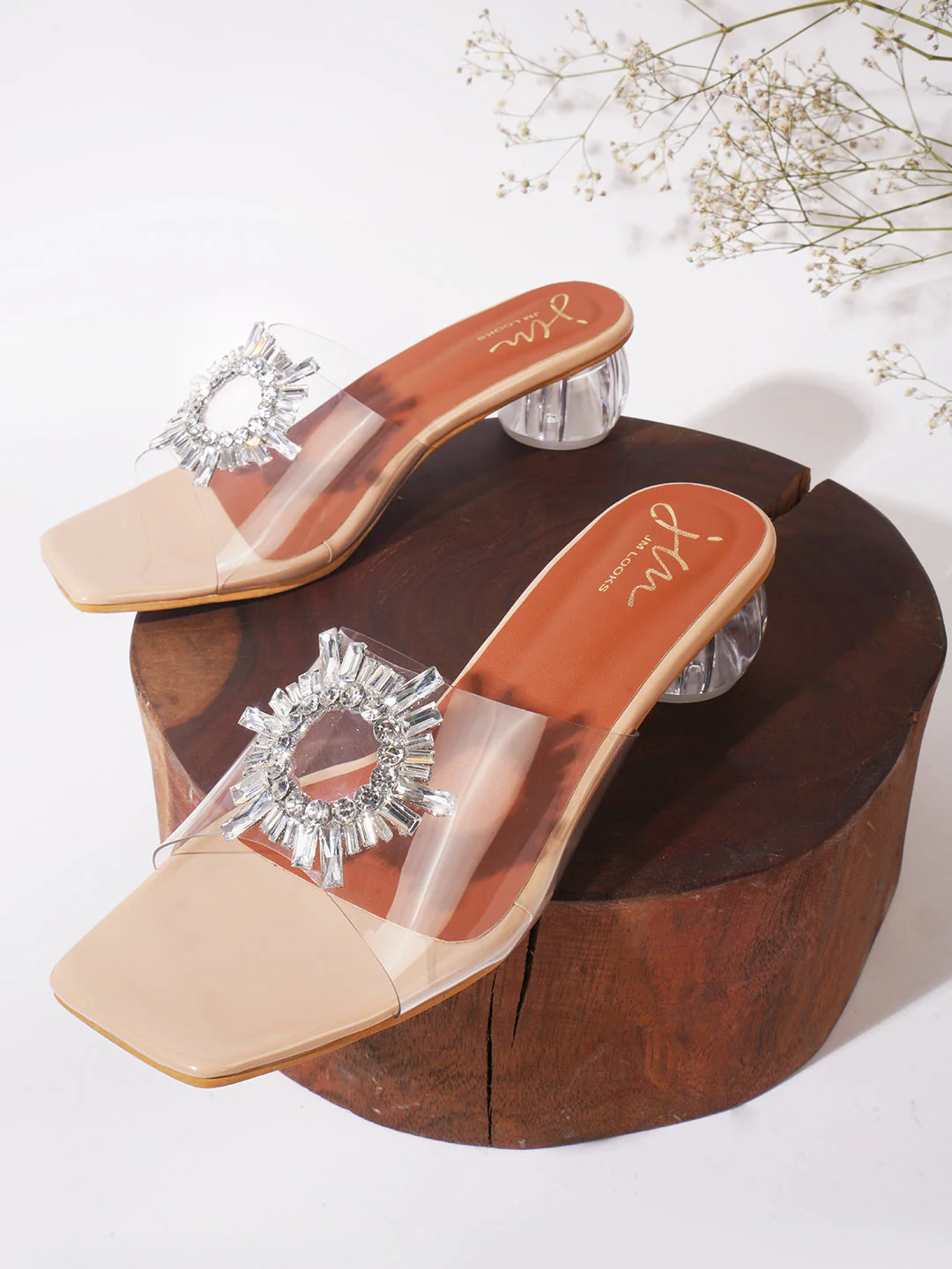 Embellished Block Party Heels - Image 7