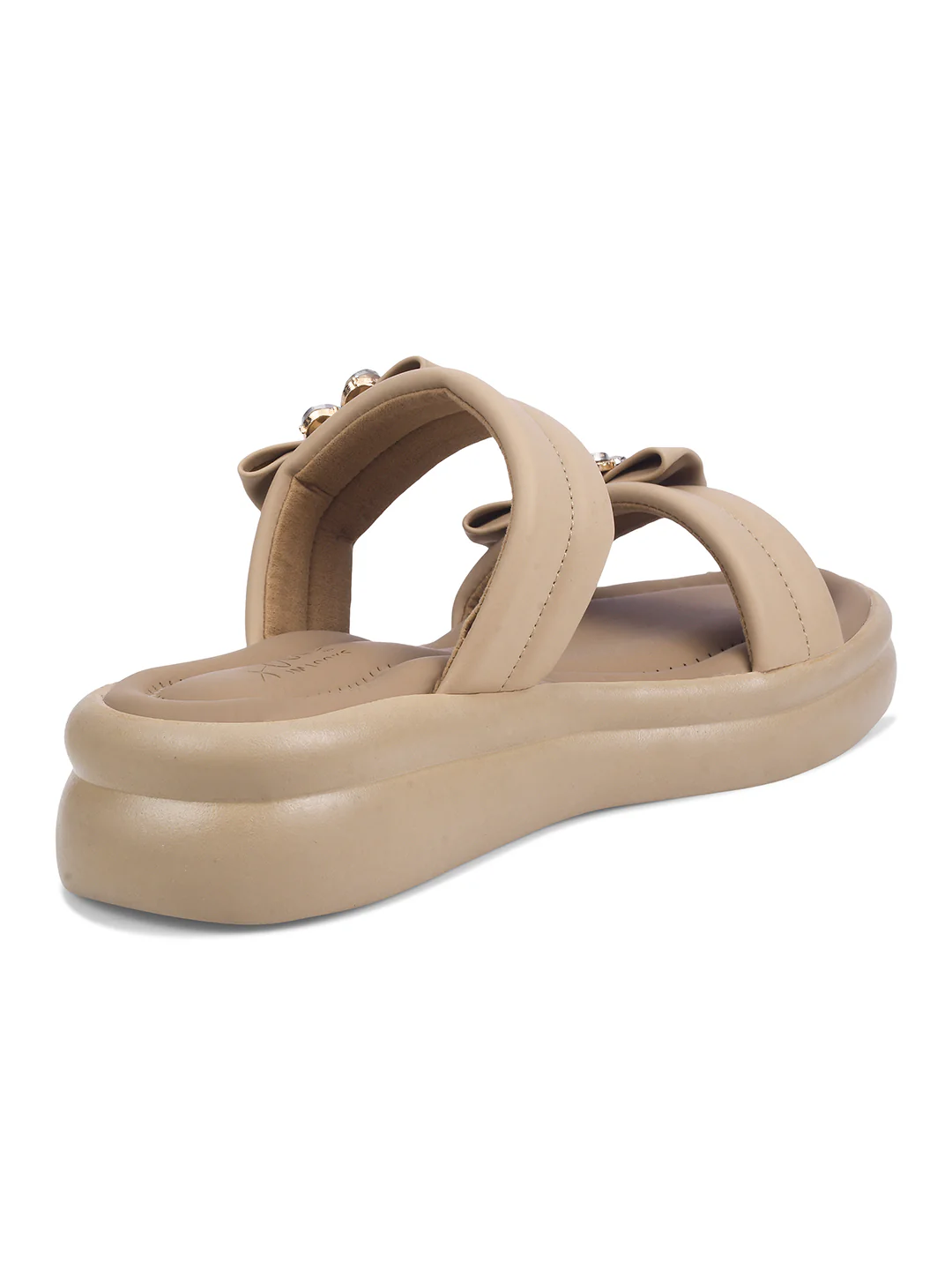 Embellished Bow Platform Slides - Image 18
