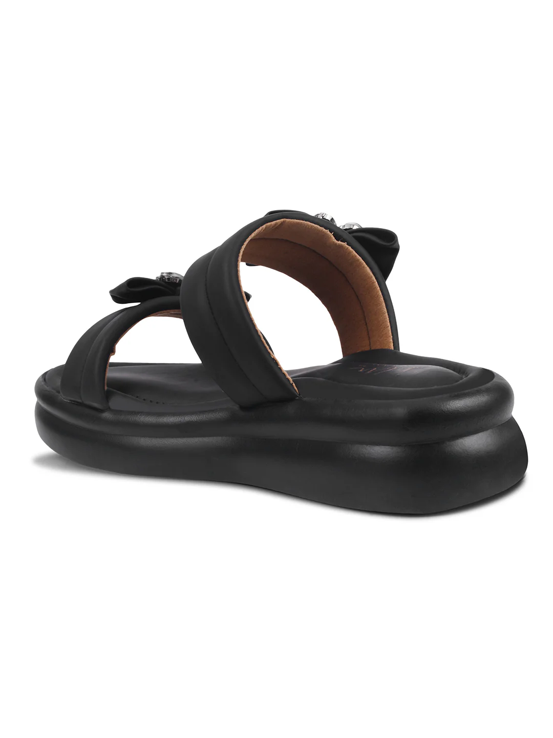 Embellished Bow Platform Slides - Image 6