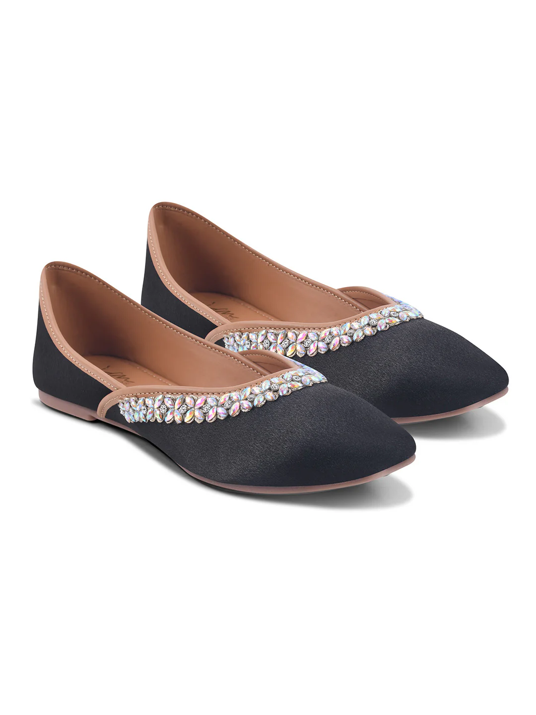 Embellished Crystal Work Ethnic Juttis - Image 7