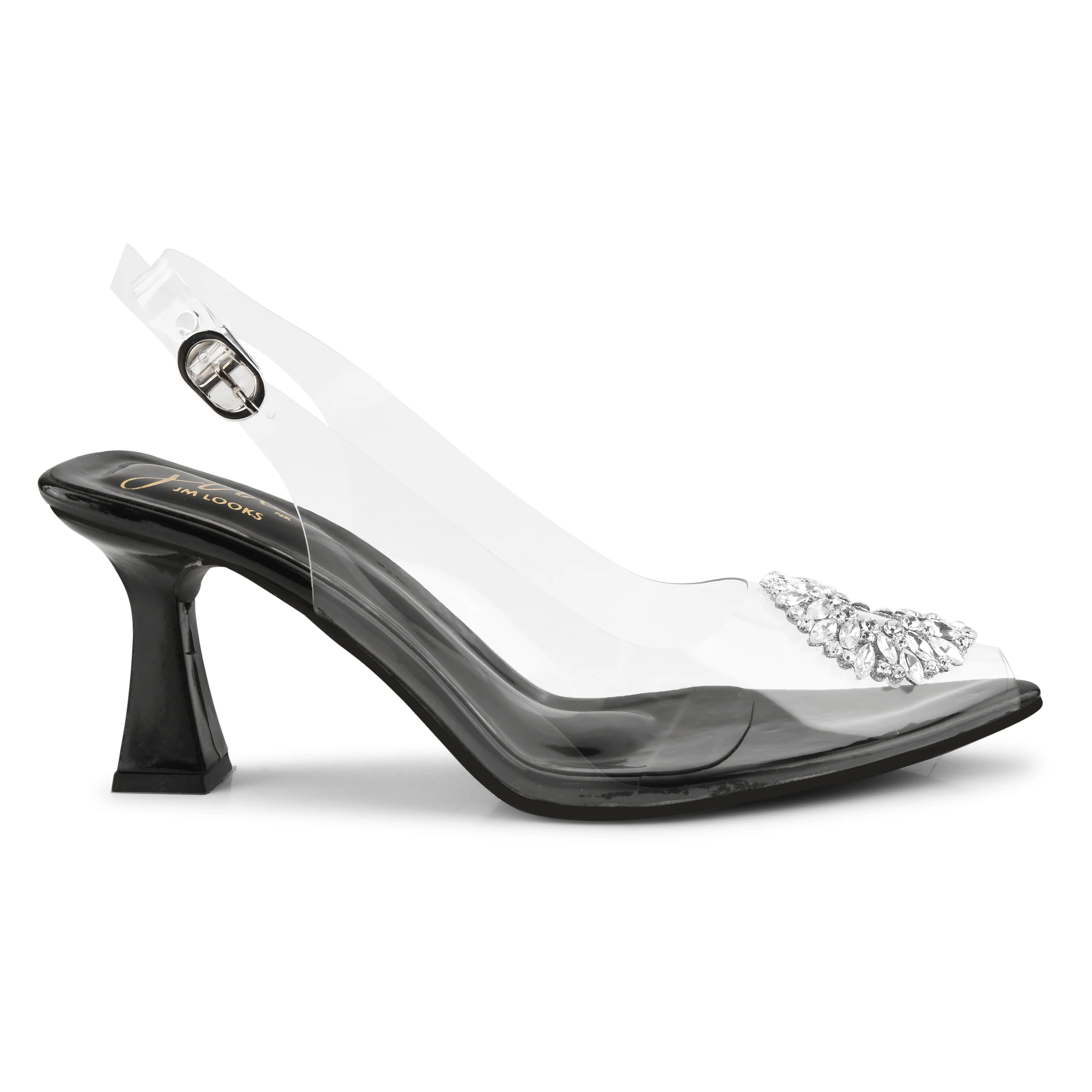 Transparent Heel with Ankle Strap - Image 12
