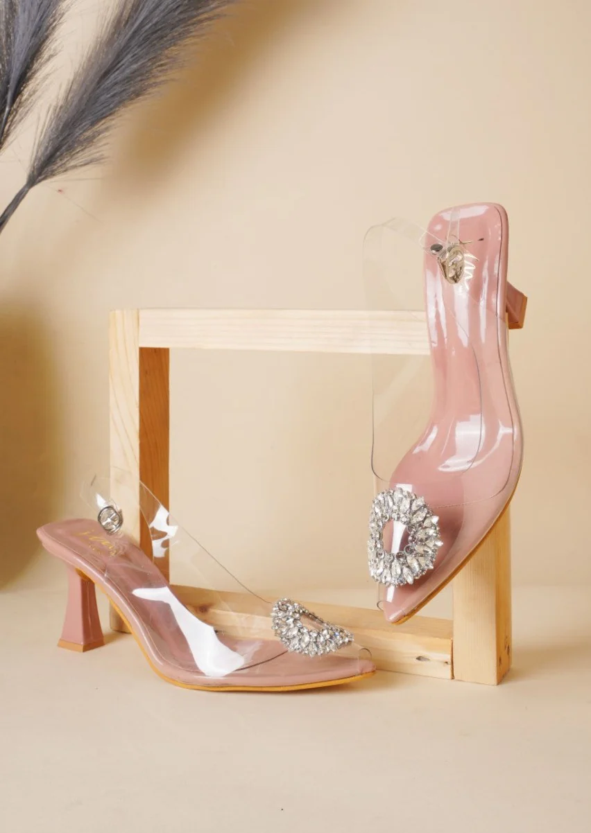 Transparent Heel with Ankle Strap - Image 17