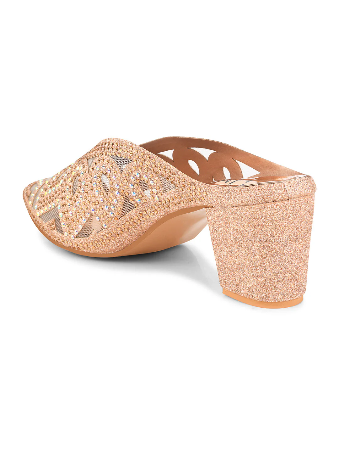 Jm Looks Embellished Ethnic Mules for Women & Girls - Image 6