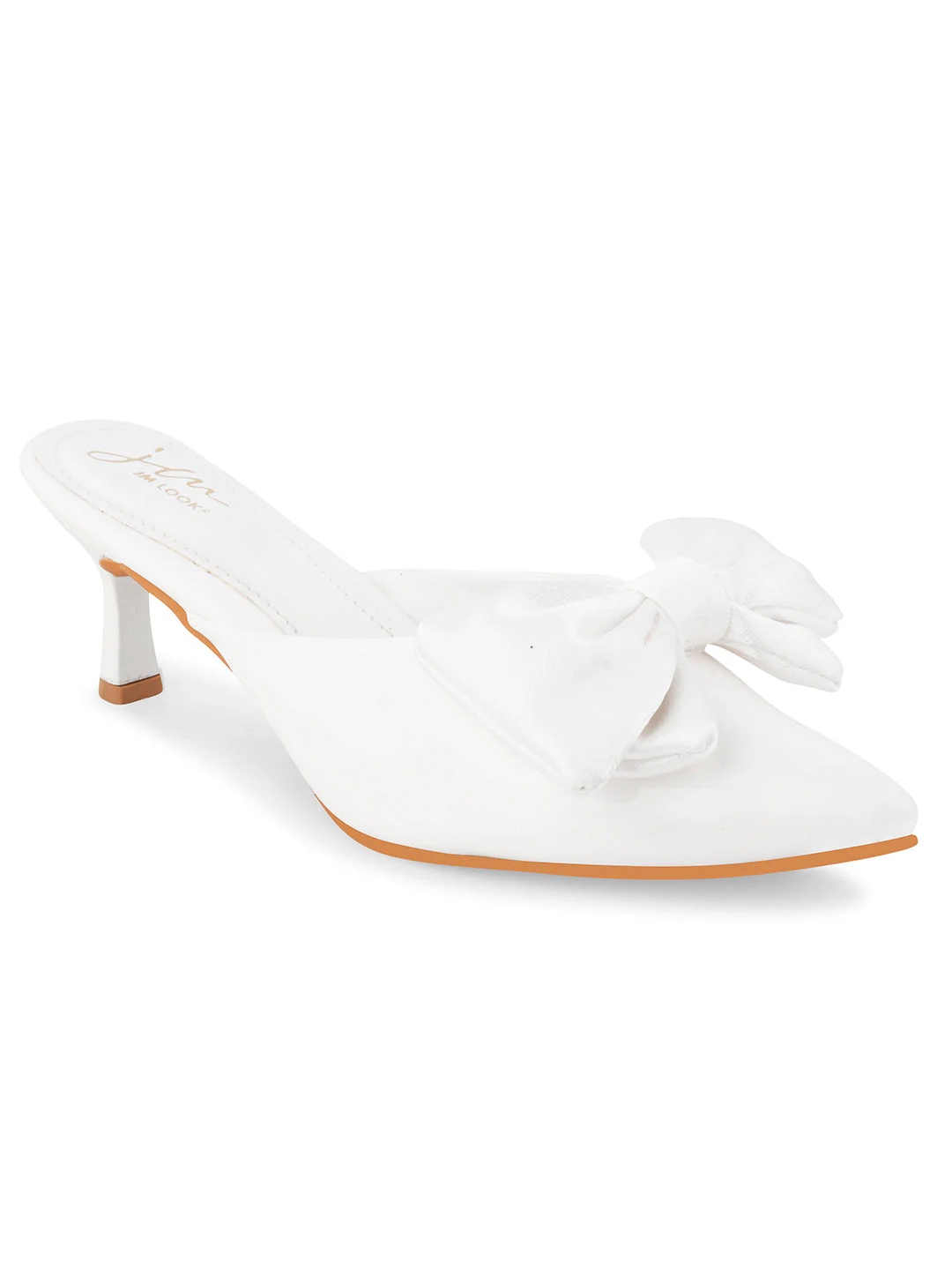 Jm Looks Women's Bow Detail Pointed Heels - Image 14