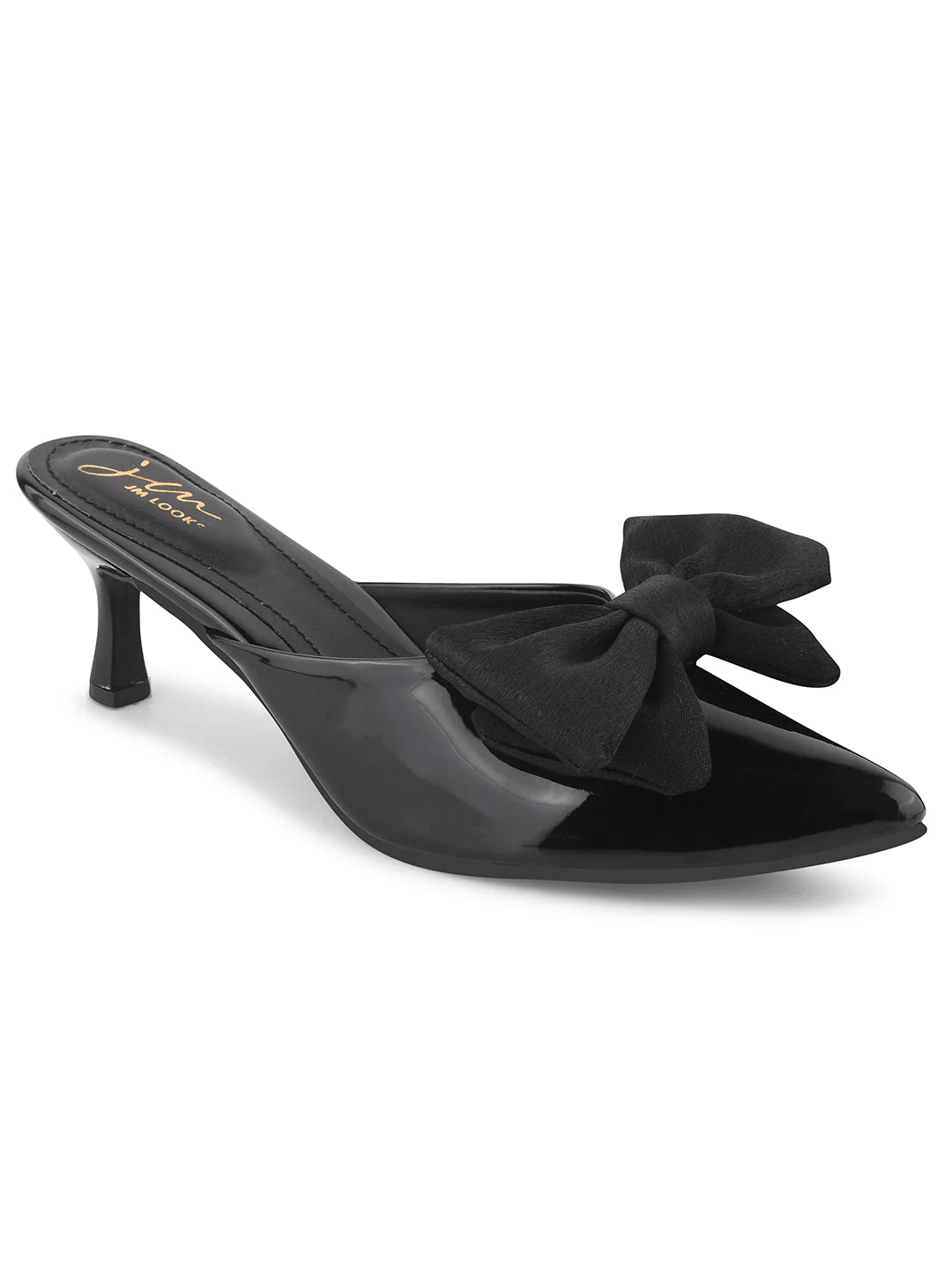 Jm Looks Women's Bow Detail Pointed Heels - Image 6